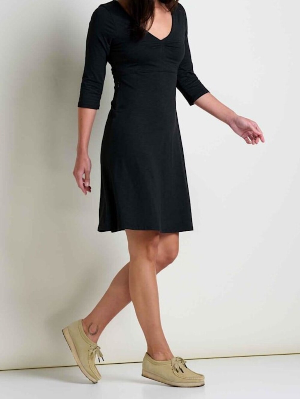Toad&Co Rosalinda Dress • Size XS Black